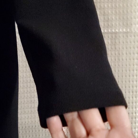 Attitudes by Renee  button front  textured tunic black us L - Picture 5 of 7